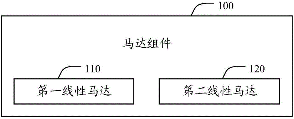 一種馬達組件及一種數(shù)碼產(chǎn)品的制作方法附圖