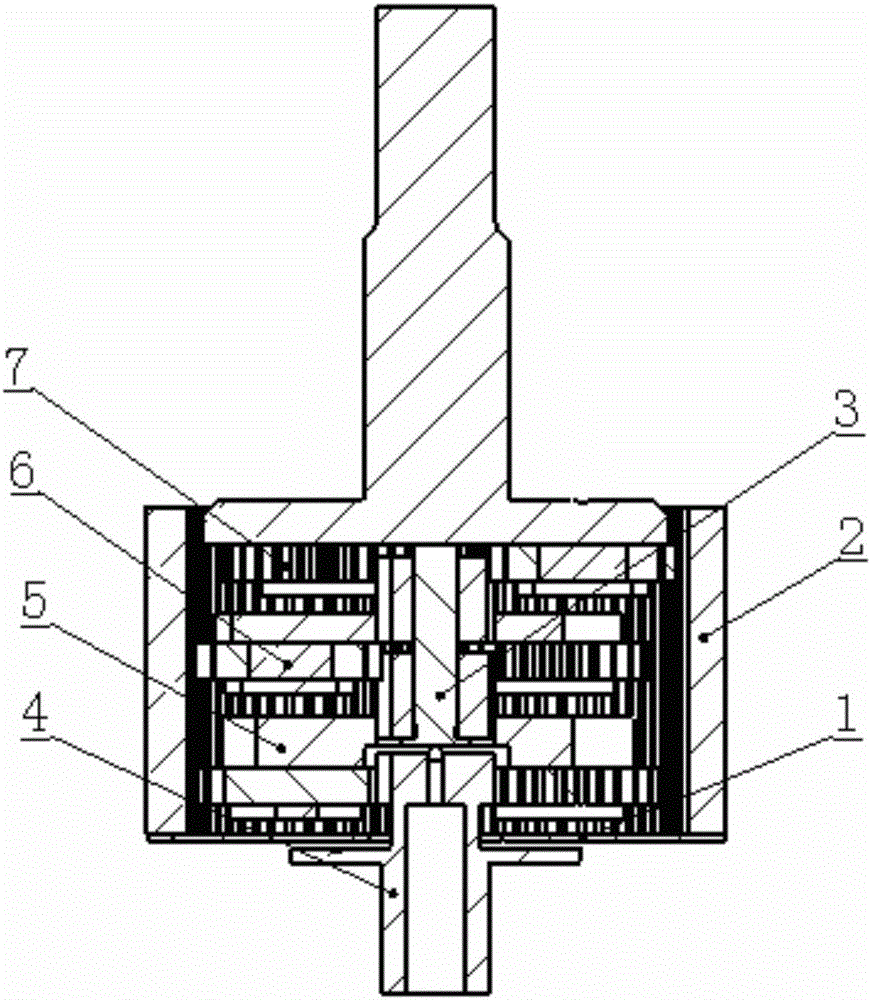 一種電機(jī)用減速機(jī)構(gòu)的制作方法附圖