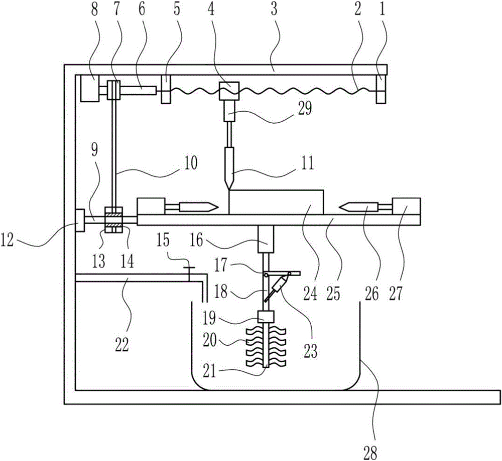 一種建筑用節(jié)能型水泥快速混勻裝置的制造方法附圖