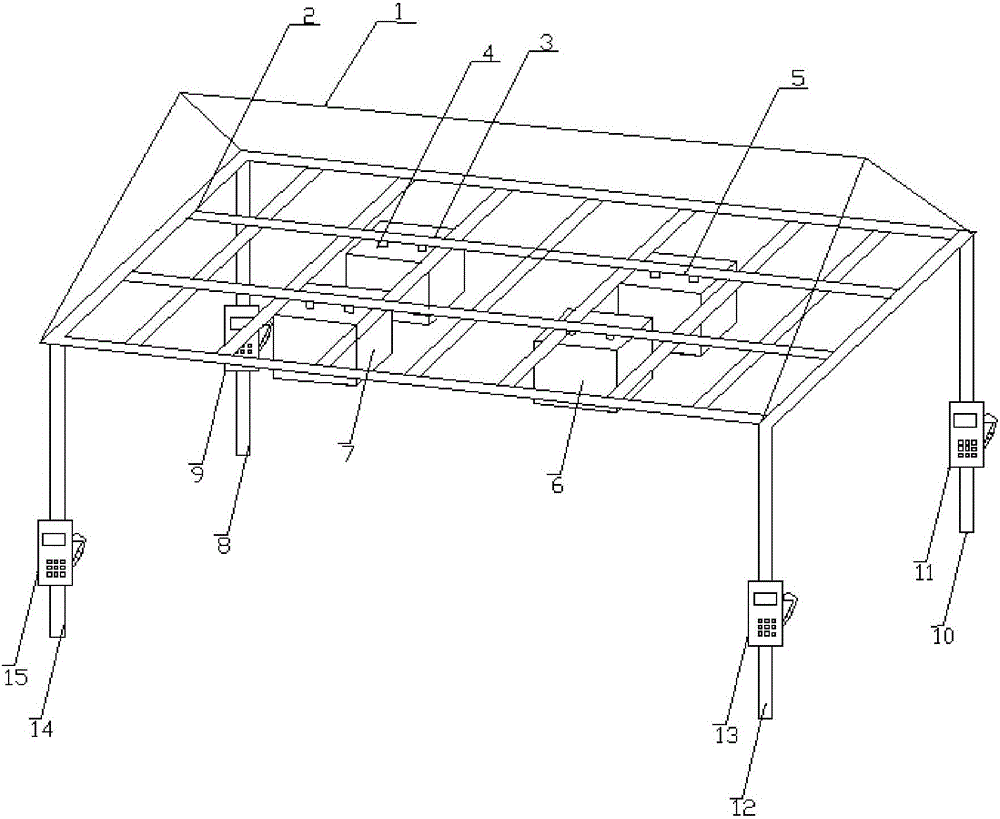 一種電動汽車的快速充電樁的制作方法附圖