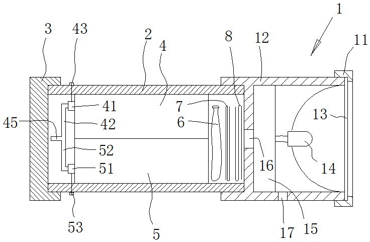 戶外多功能救生手電筒的制作方法附圖