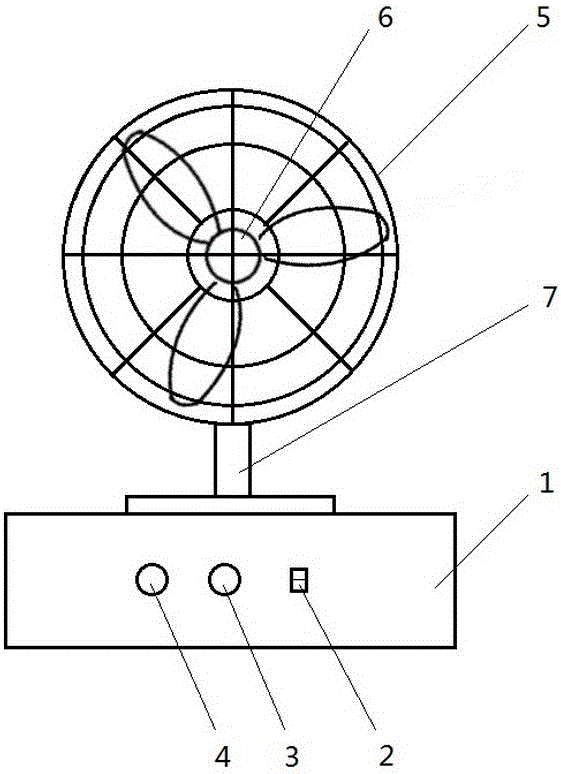 制冷風(fēng)扇的制作方法附圖