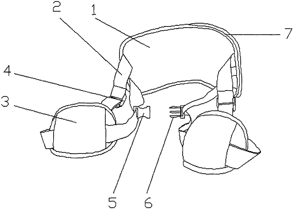 一種新型護(hù)腰帶的制作方法附圖