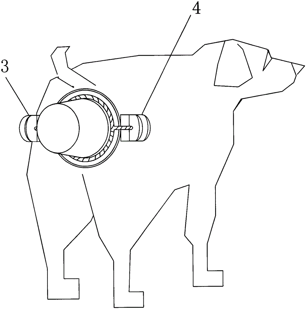 長(zhǎng)毛寵物犬便攜式接便器的制造方法附圖