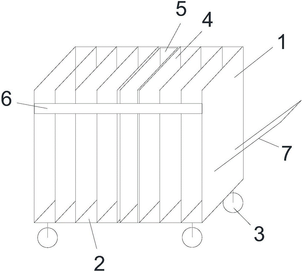 玻璃搬運車的制作方法附圖