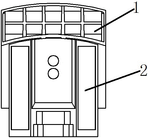 一種可拆卸磚機(jī)攪拌葉機(jī)構(gòu)的制作方法附圖