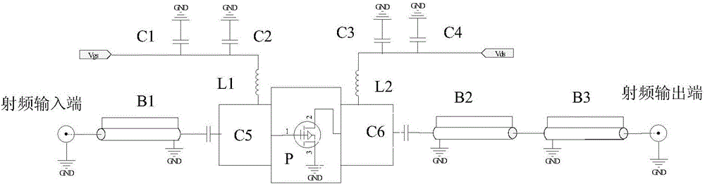 P波段功率放大電路的制作方法附圖