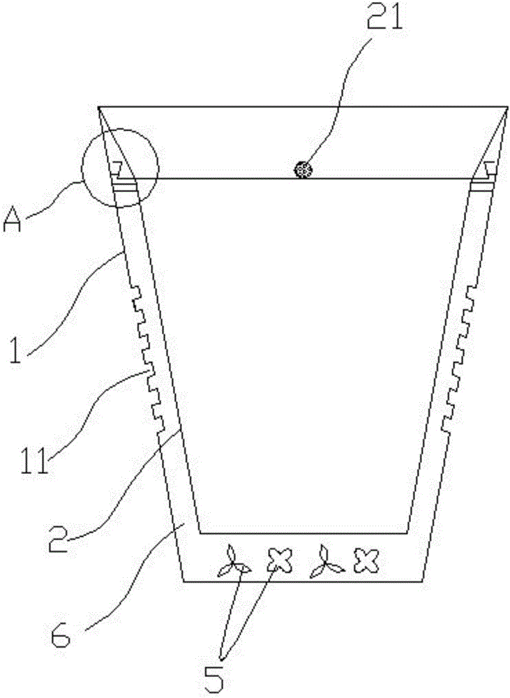 一次性塑料杯的制作方法附圖