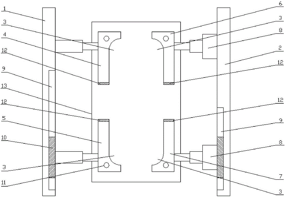 一種汽車水室模具總成的制作方法附圖